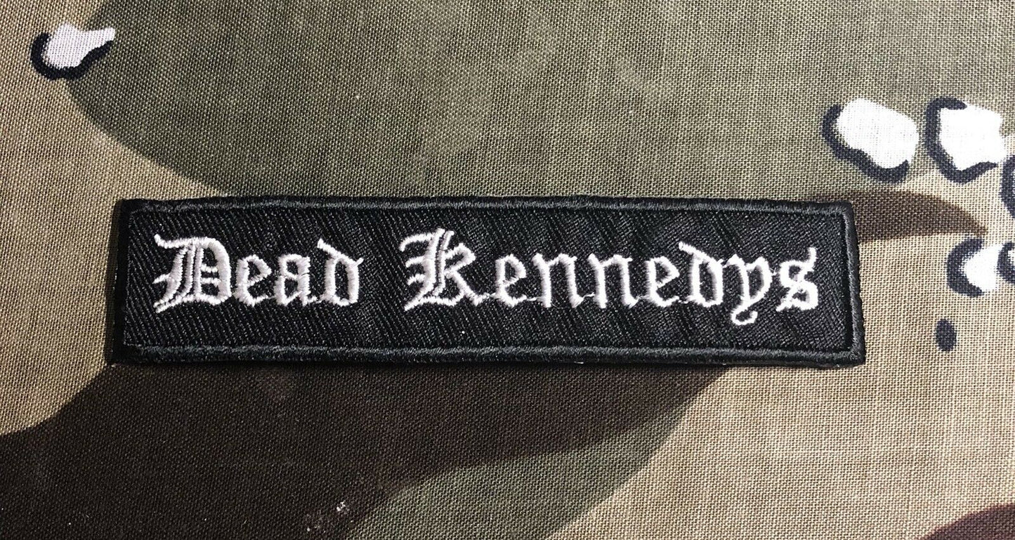 Dead Kennedys Logo Embroidered Patch D016P