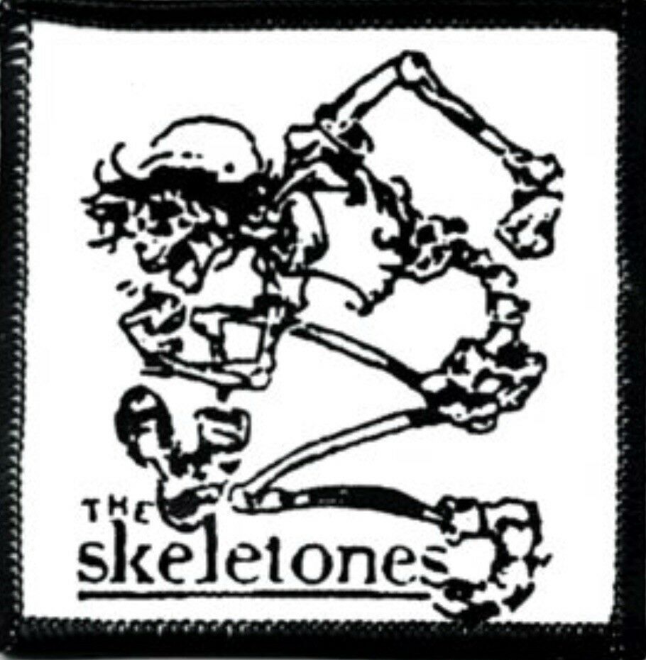 The Skeletones Ska Embroidered Patch S013P