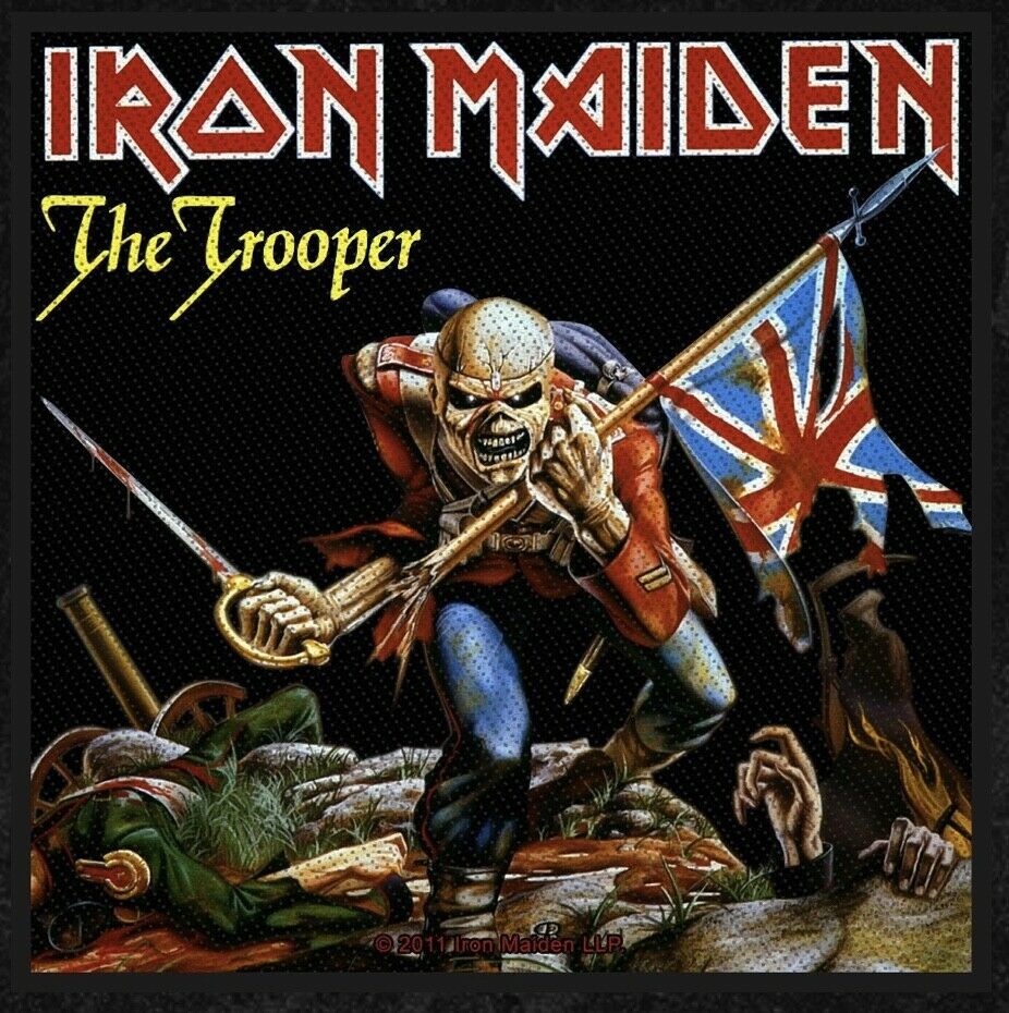 Iron Maiden The Trooper Woven Patch I048P