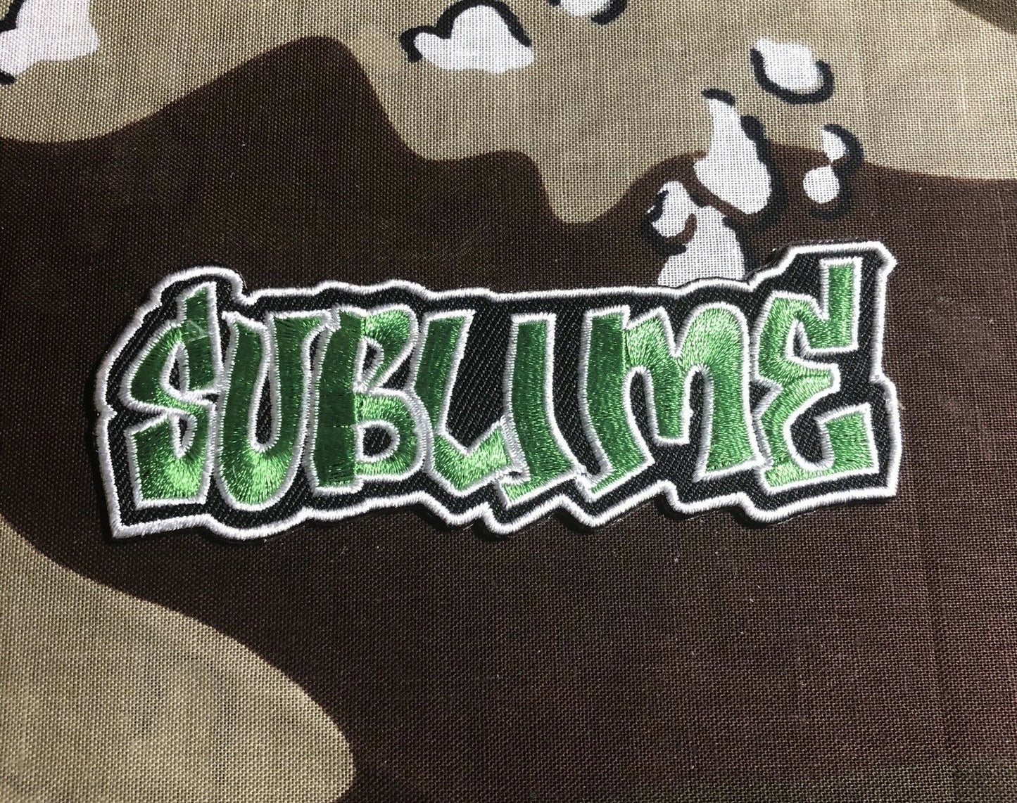 Sublime Logo Official Embroidered Patch S012P