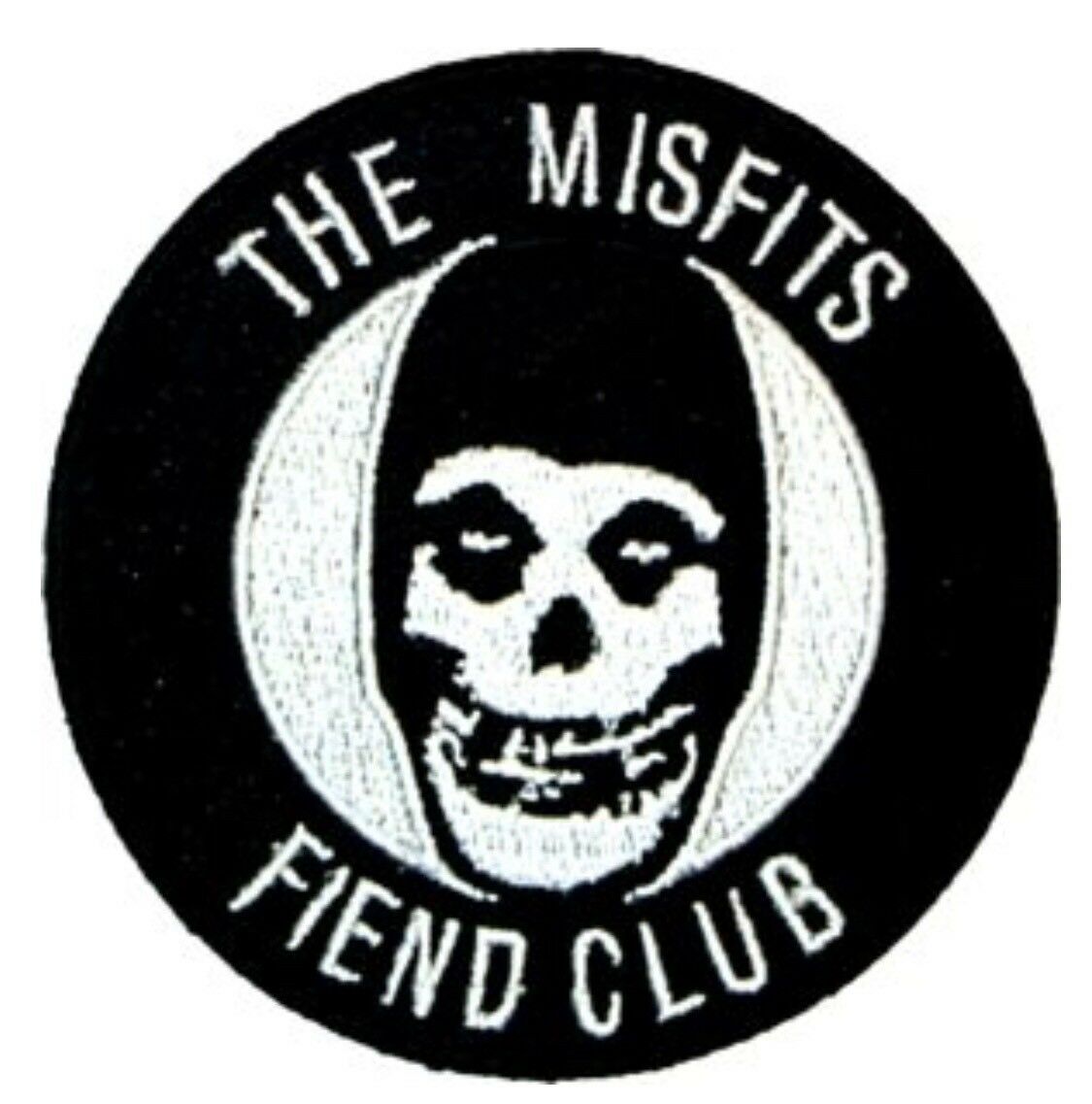 Misfits Fiend Club Crimson Ghost Embroidered Patch M028P