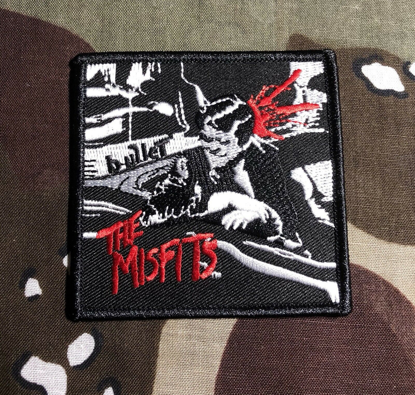 Misfits Bullet Embroidered Patch M026P