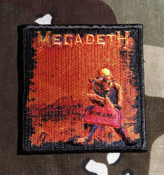 Megadeth Official Peace Sells Woven Patch M029P