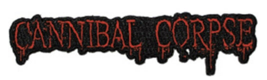 Cannibal Corpse Death Metal Logo Embroidered Patch C017P