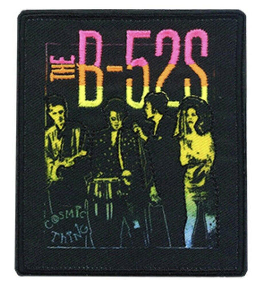 The B-52S Embroidered Patch B077P