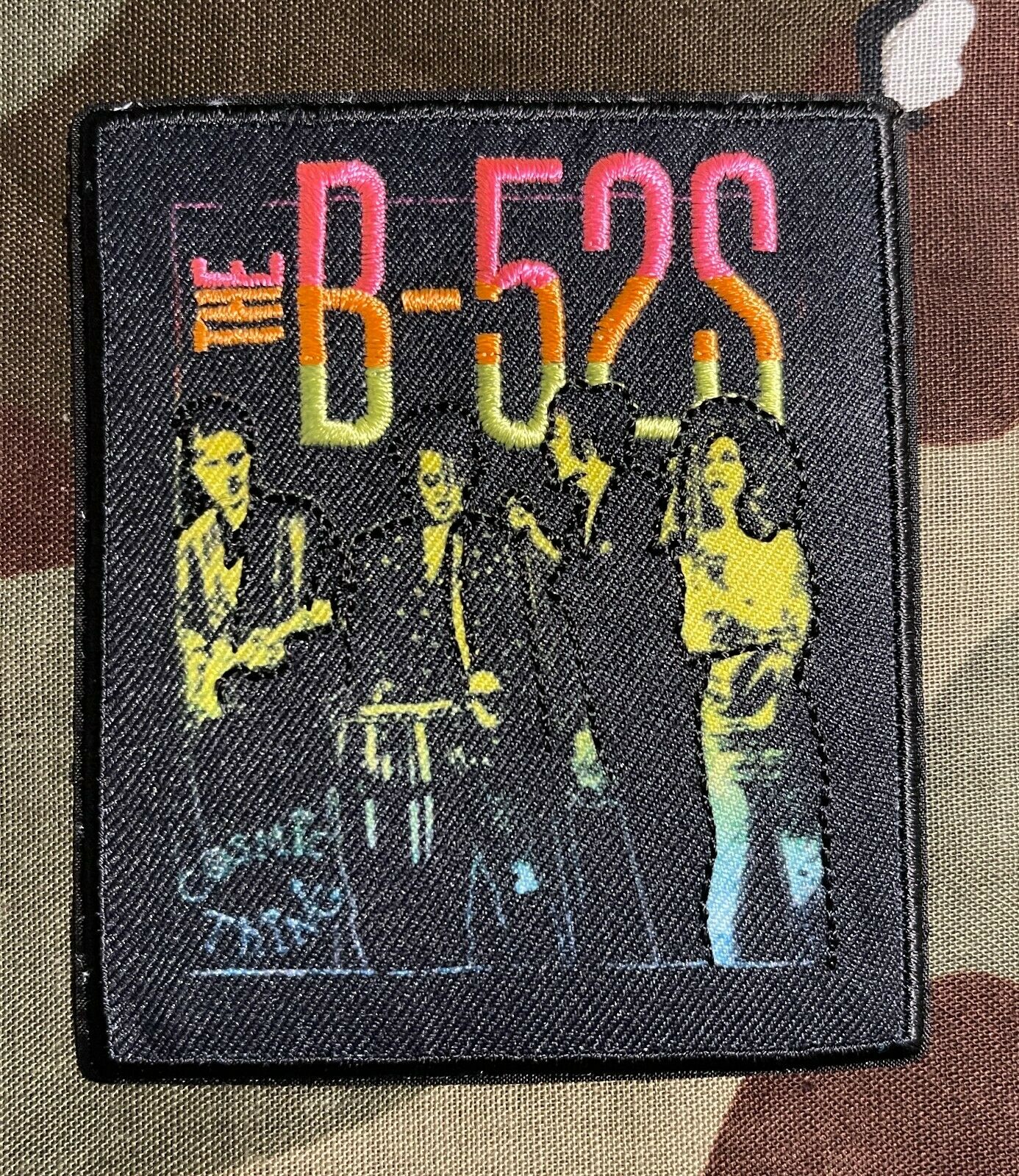 The B-52S Embroidered Patch B077P