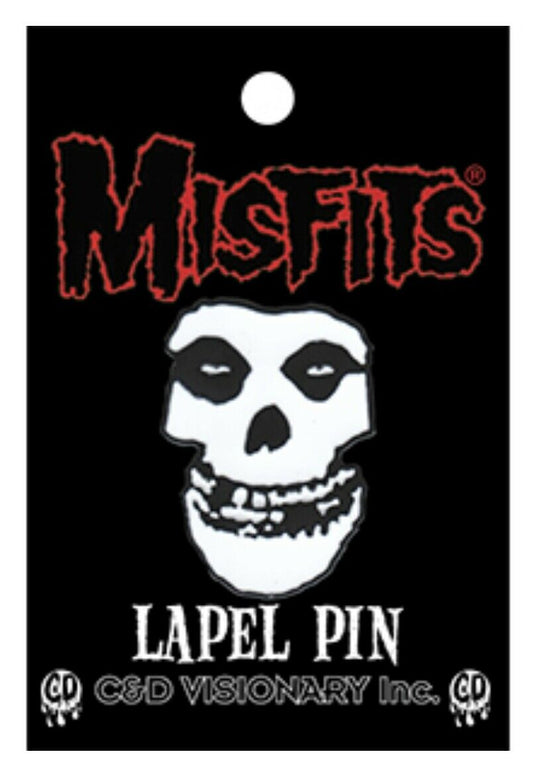 Misfits Crimson Ghost Fiend Club Skull Enamel Lapel Pin M015PC Badge