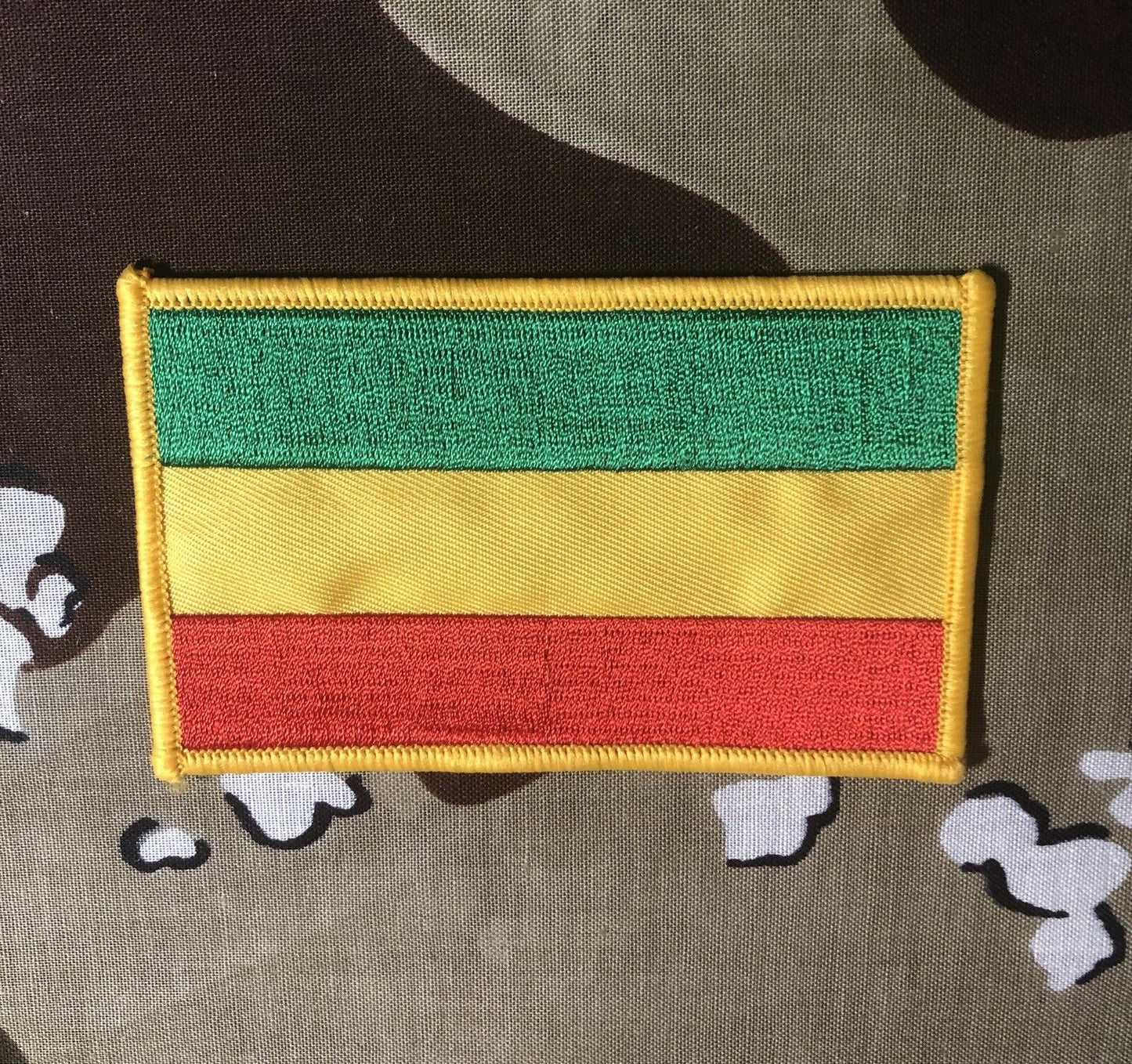 African Flag Africa Embroidered Patch A009P