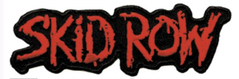 Skid Row Logo Embroidered Patch S010P