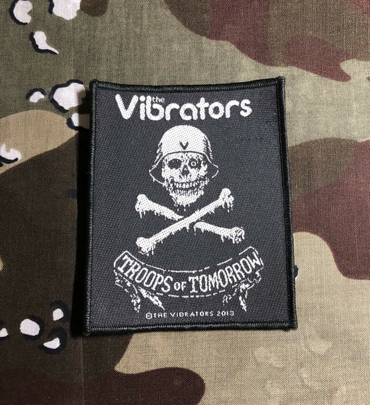 The Vibrators Troops Of Tomorrow Woven Patch V005P