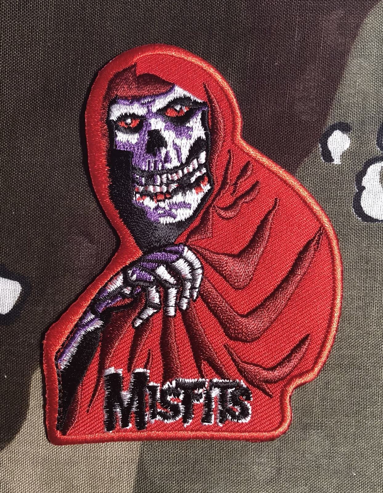 Misfits Red Fiend Embroidered Patch M042P