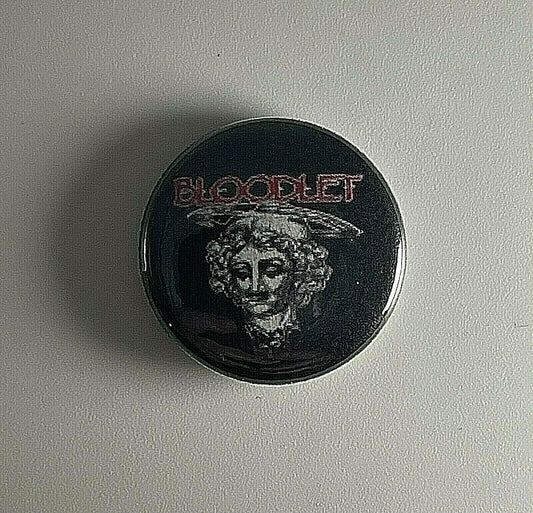 Bloodlet 1” Button B003B Pin Badge