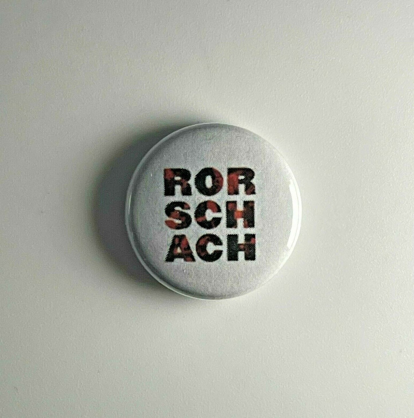 Rorschach Protestant 1” Button R002B Badge Pin