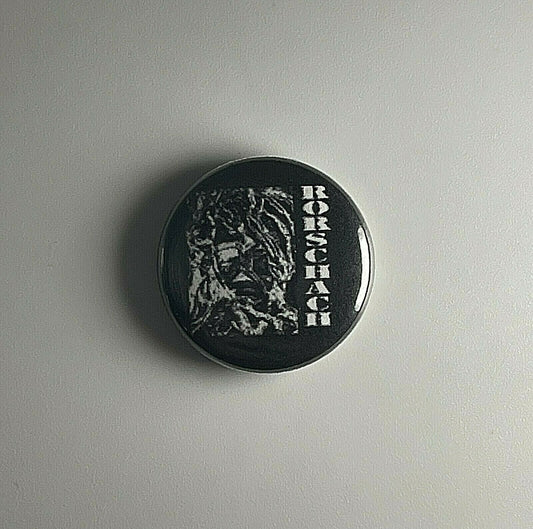 Rorschach Needlepack 1” Button R001B Badge Pin