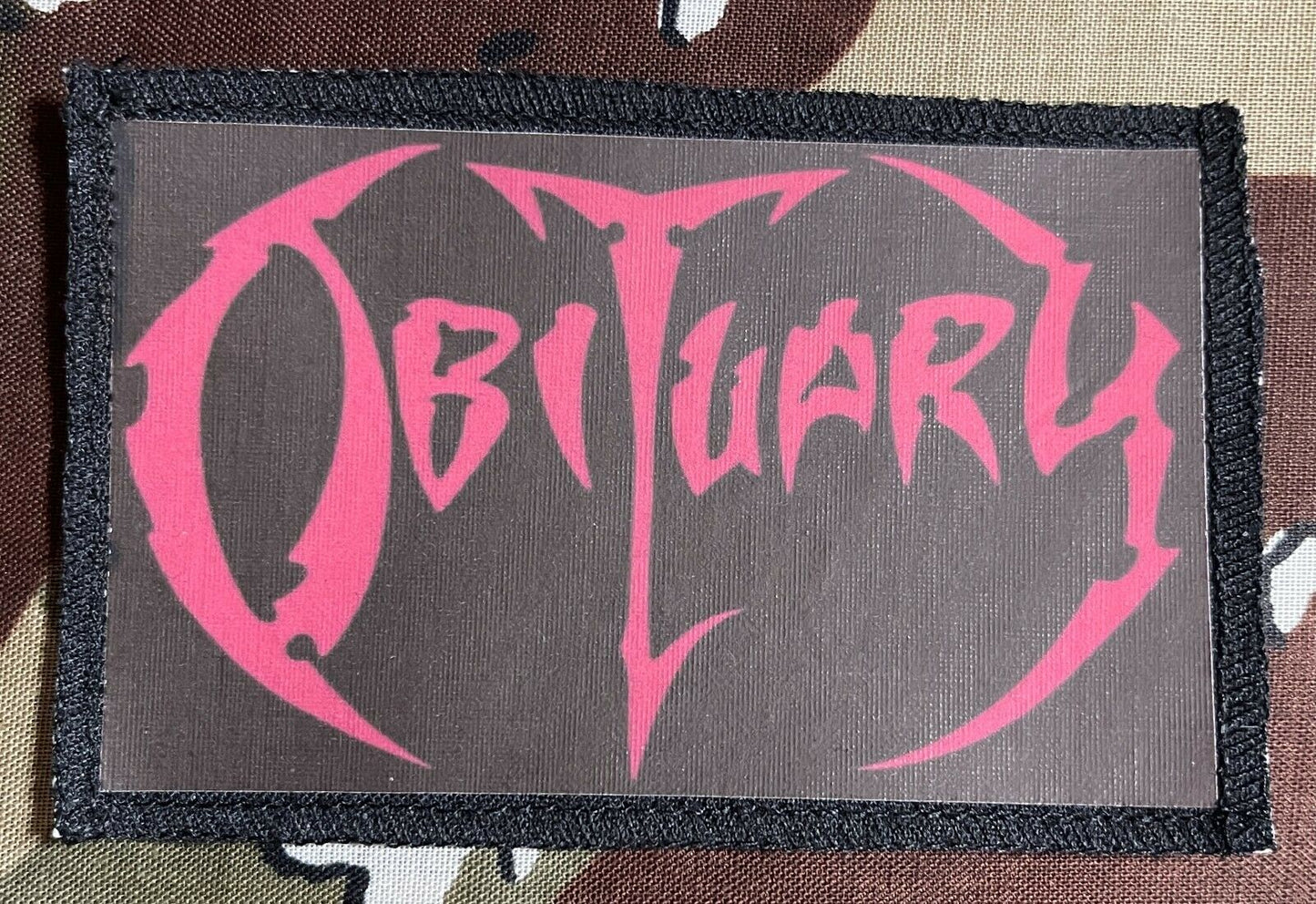 Obituary Death Metal Sublimated Printed Patch