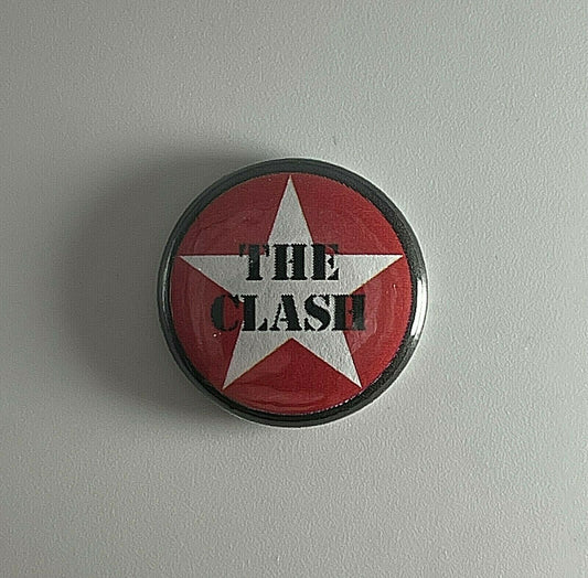 The Clash 1” Button C026B Pin Badge