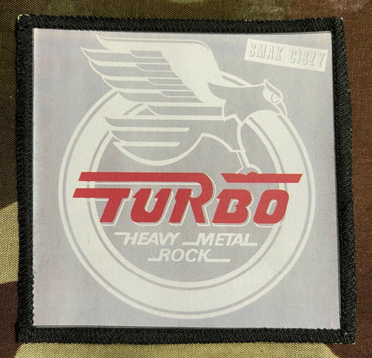 Turbo Heavy Metal Rock Sublimated Printed Patch