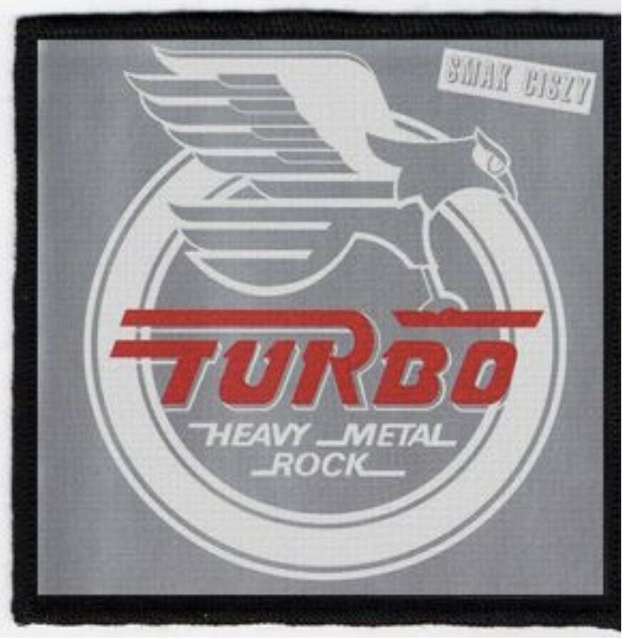 Turbo Heavy Metal Rock Sublimated Printed Patch