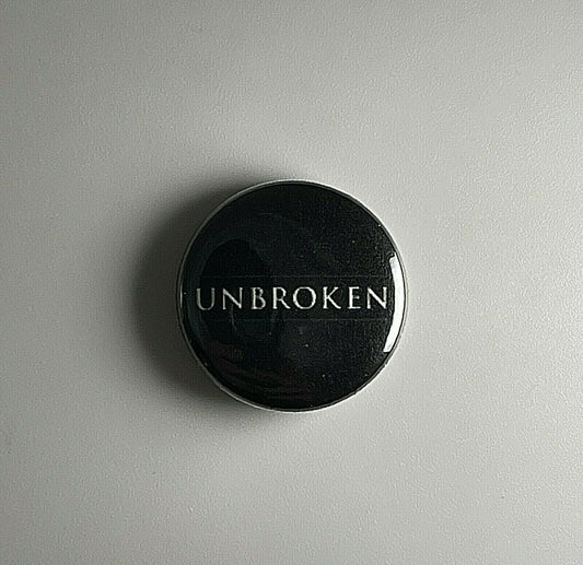 Unbroken Straight Edge Life, Love, Regret 1" Button U007B Pin Badge