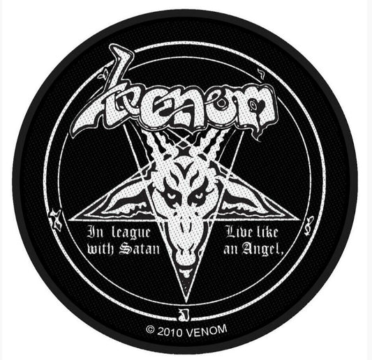 Venom In League With Satan Woven Patch V013P