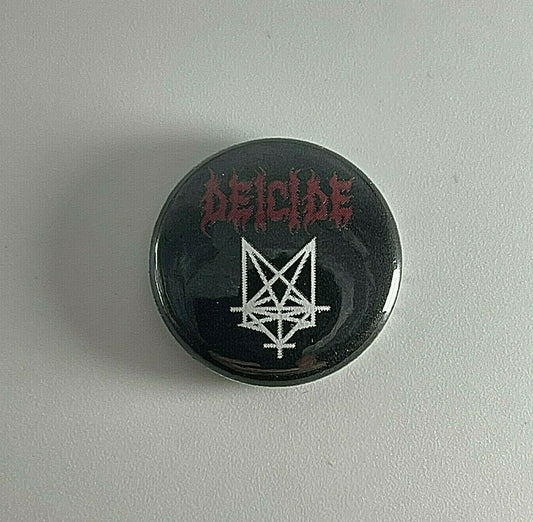 Deicide Trifixion 1” Button D019B Pin Badge