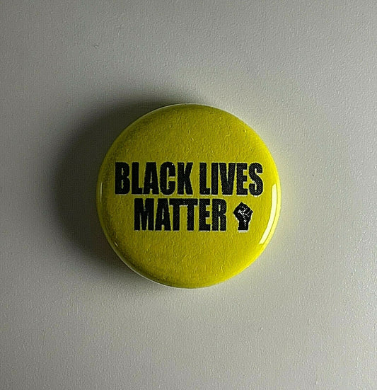 Black Lives Matter 1” Button B020B Pin Badge