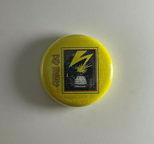 Bad Brains 1” Button B023B Pin Badge