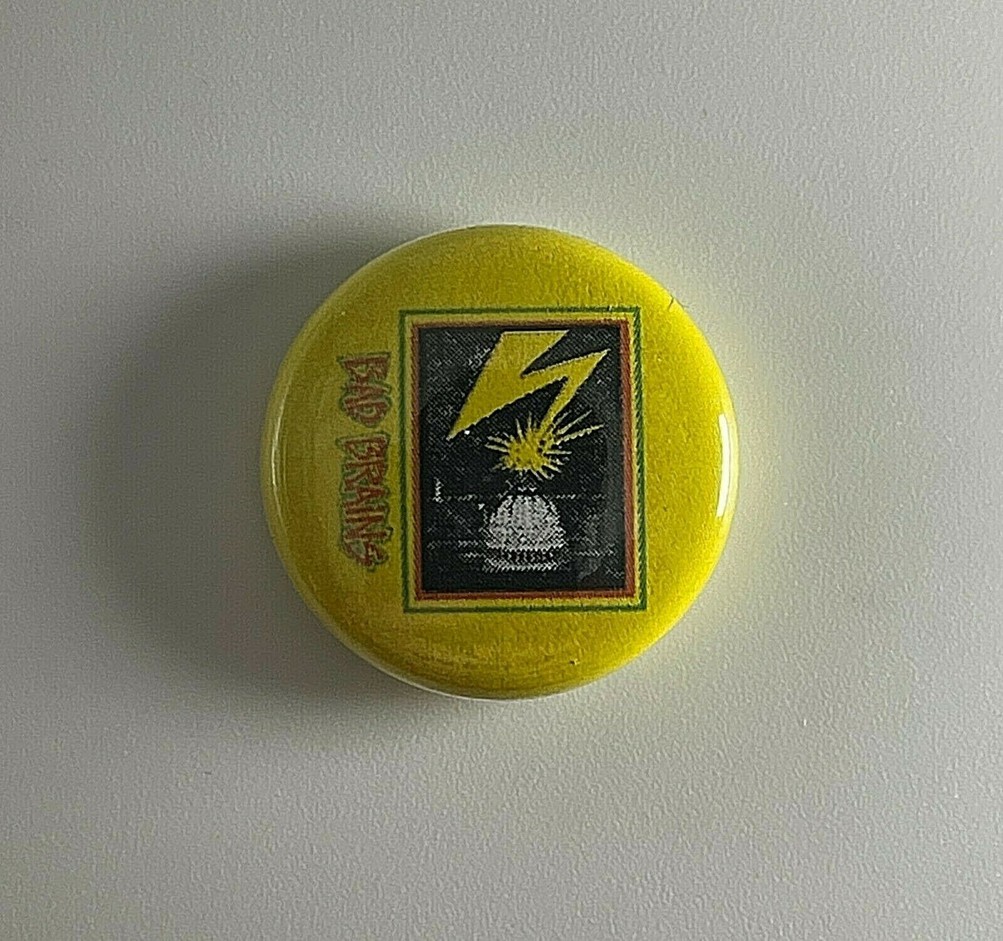 Bad Brains 1” Button B023B Pin Badge