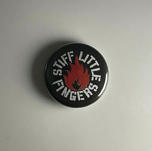 Stiff Little Fingers 1" Button S023B Badge Pin