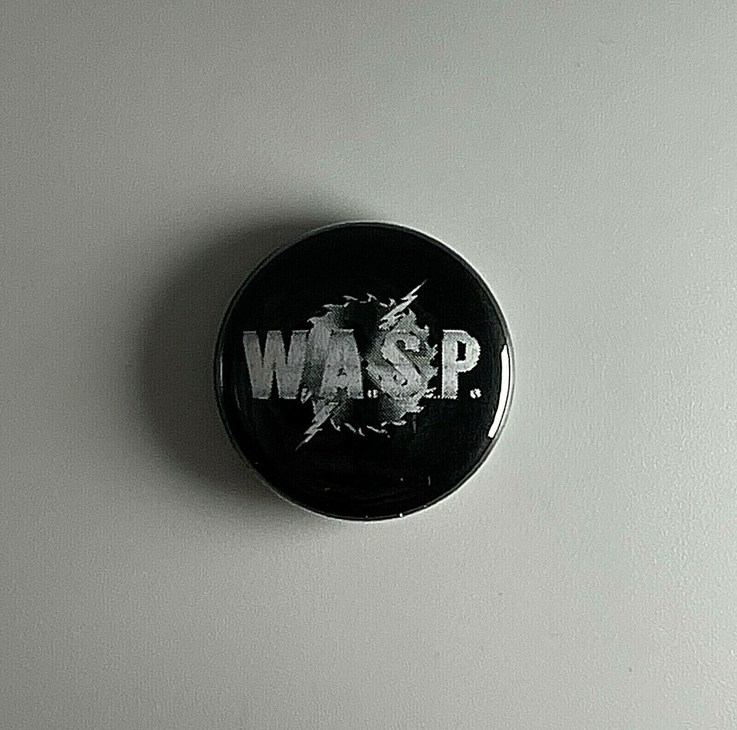 W.A.S.P. WASP 1” Button W003B Pin Badge