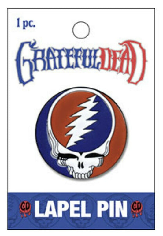 Grateful Dead Steal Your Face Officially Licensed Enamel Lapel Pin G008PC