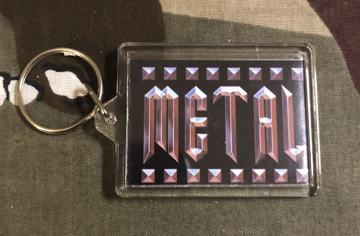 Heavy Metal Keychain M007KC