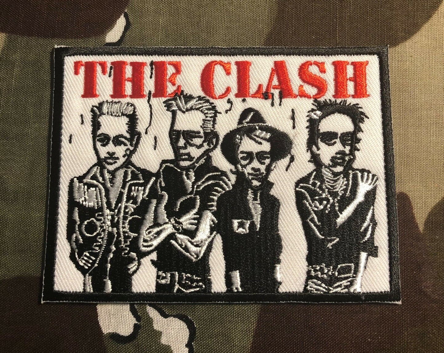 The Clash Caricature Embroidered Patch C045P