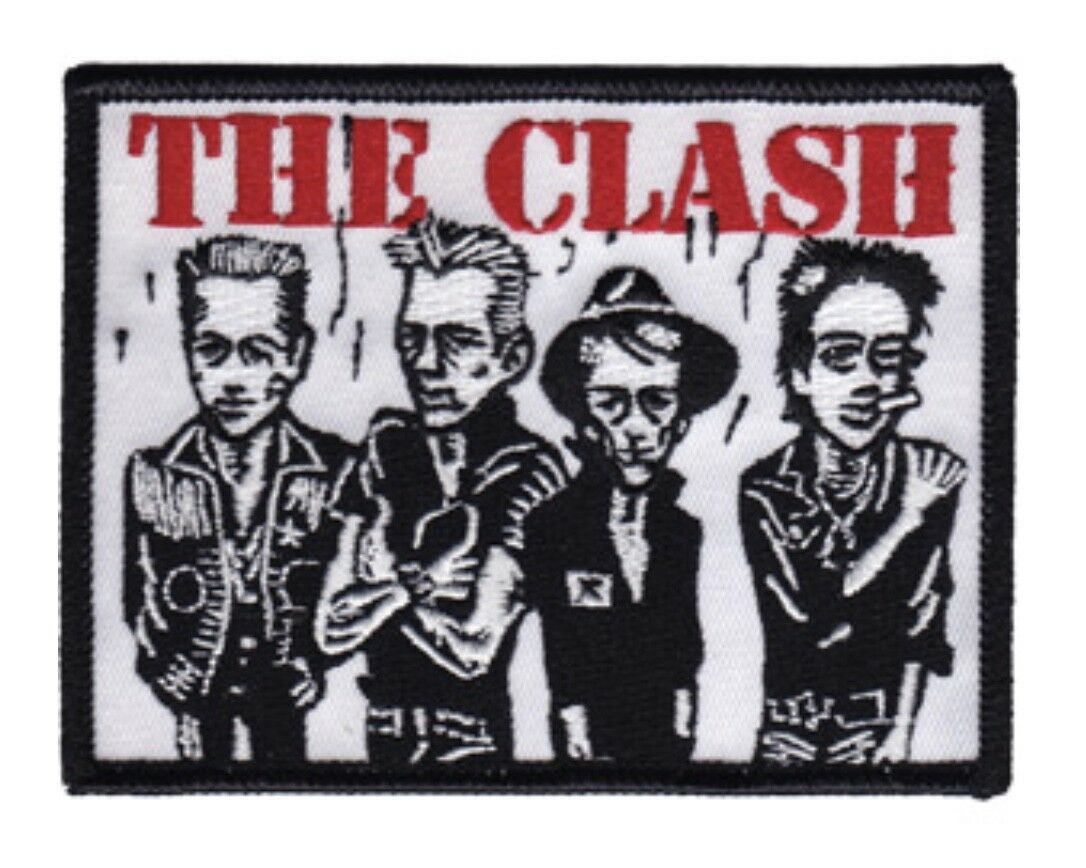 The Clash Caricature Embroidered Patch C045P