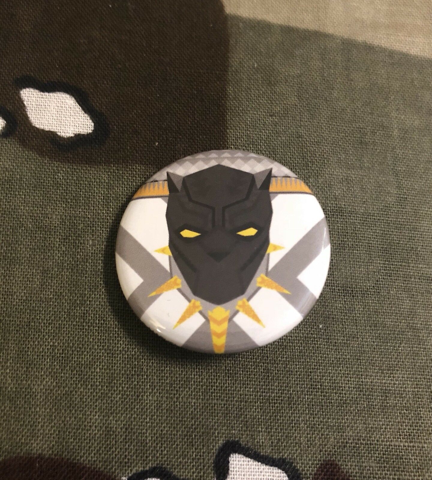 Black Panther 1.25” Button B003B15 Marvel Punisher X-Men Avengers Pin Badge