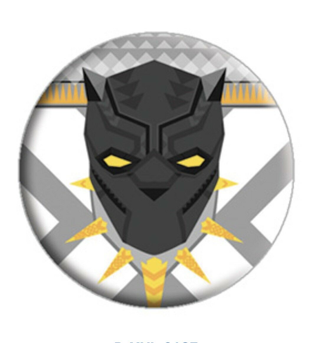 Black Panther 1.25” Button B003B15 Marvel Punisher X-Men Avengers Pin Badge