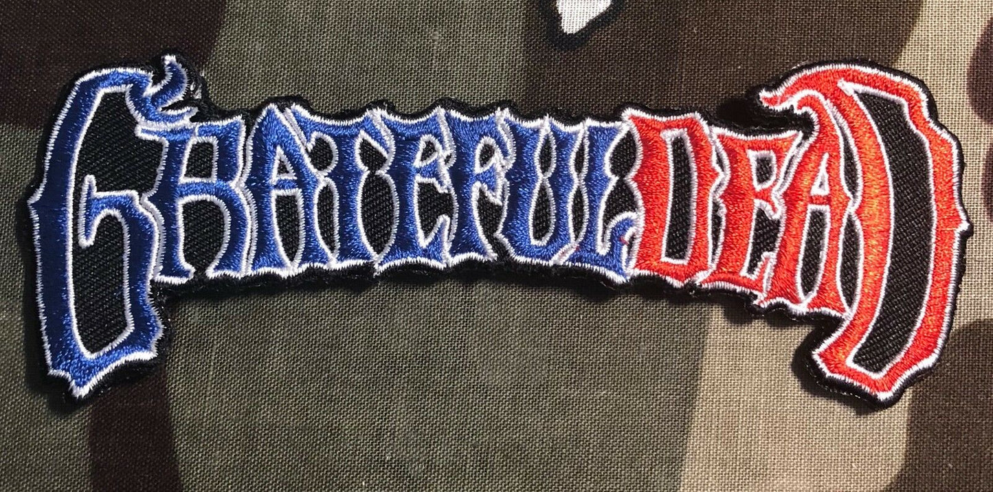 Grateful Dead 50th Anniversary Officially Licensed Embroidered Patch G026P