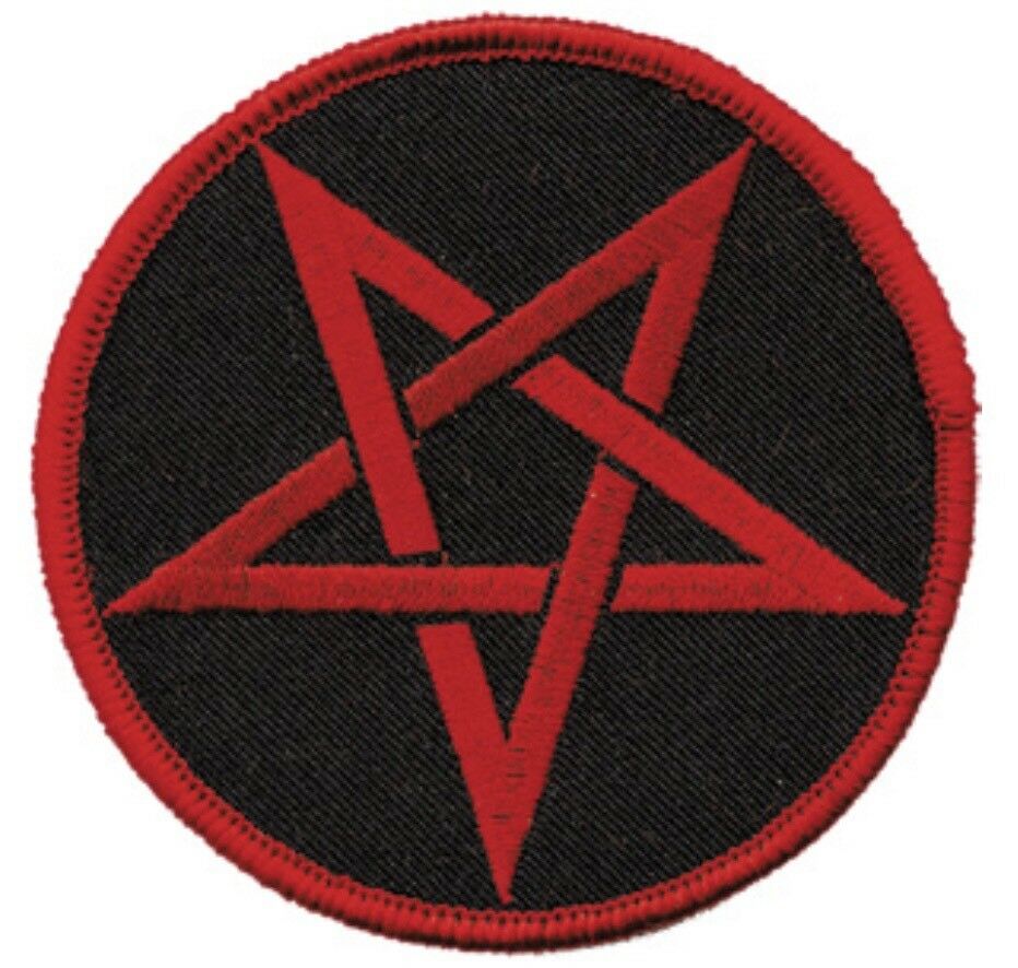 Pentagram Pentacle Embroidered Patch P017P