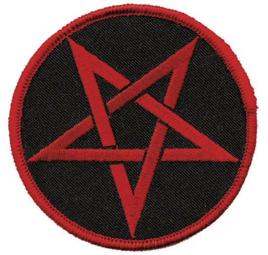 Pentagram Pentacle Embroidered Patch P017P