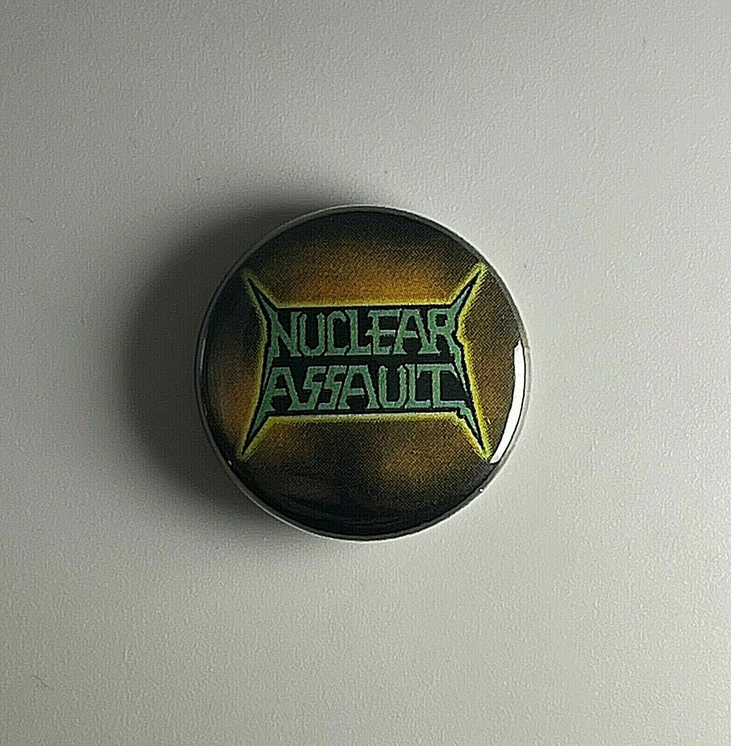 Nuclear Assault N010B 1” Button Pin Badge