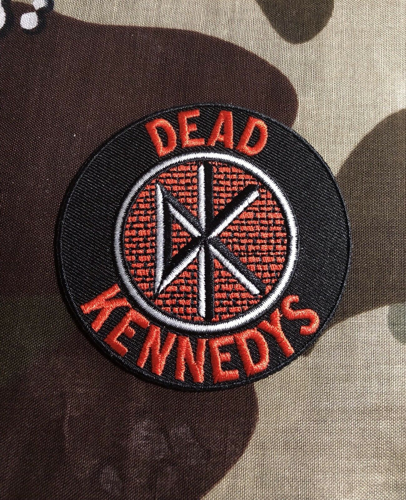 Dead Kennedys Logo Embroidered Patch D014P