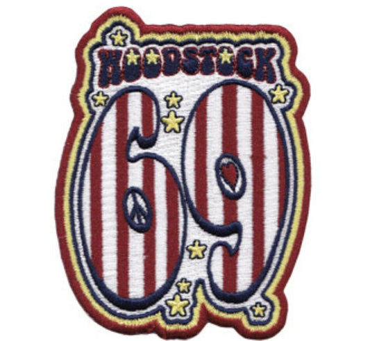 Woodstock 69 Embroidered Patch W004P