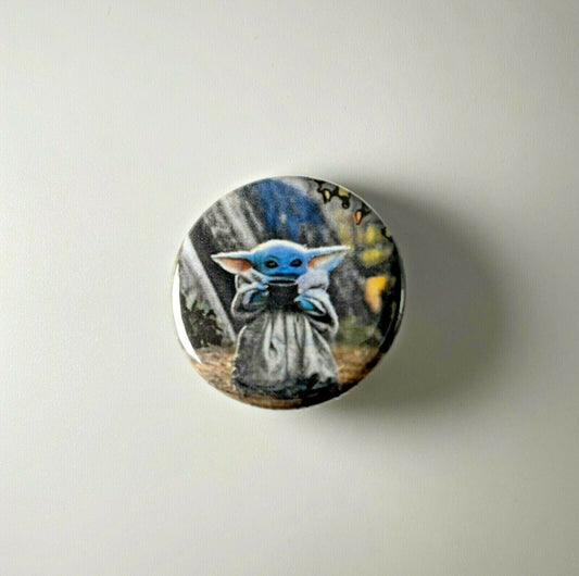 The Child 1.25" Button Y003B125 Pin Badge