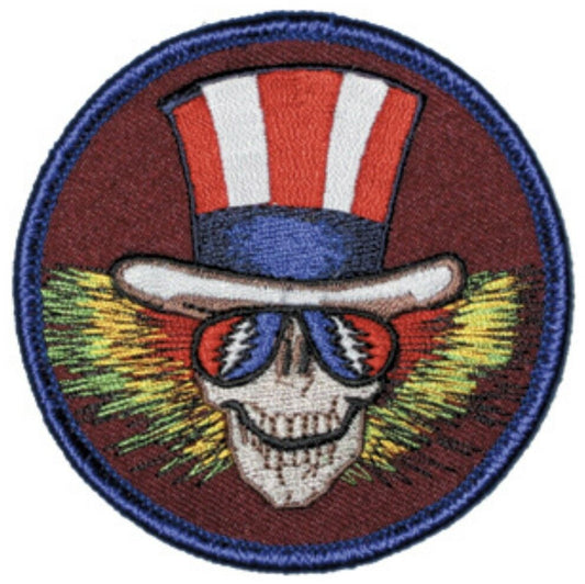 Grateful Dead Uncle Sam Officially Licensed Embroidered Patch G017P