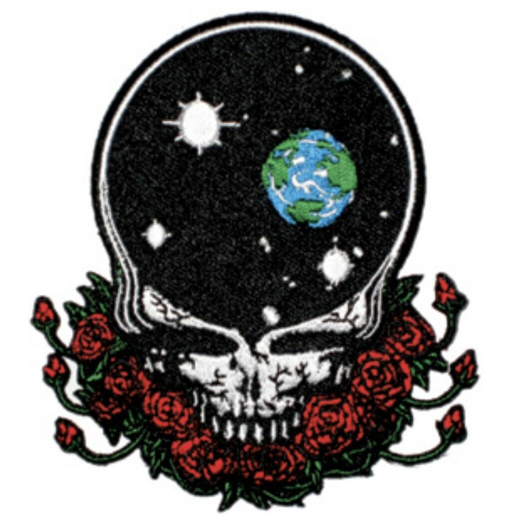 Grateful Dead Space Your Face Officially Licensed Embroidered Patch G018P