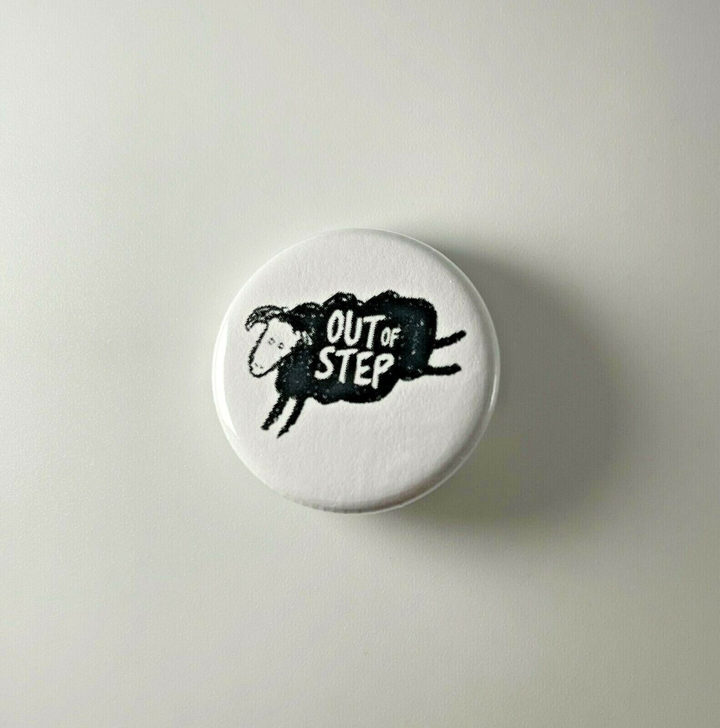 Minor Threat Out Of Step 1.25" Button M001B125