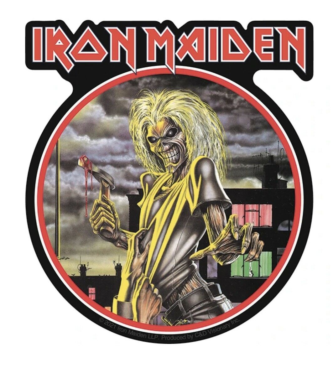 Iron Maiden Official Killers Sticker Decal I005S