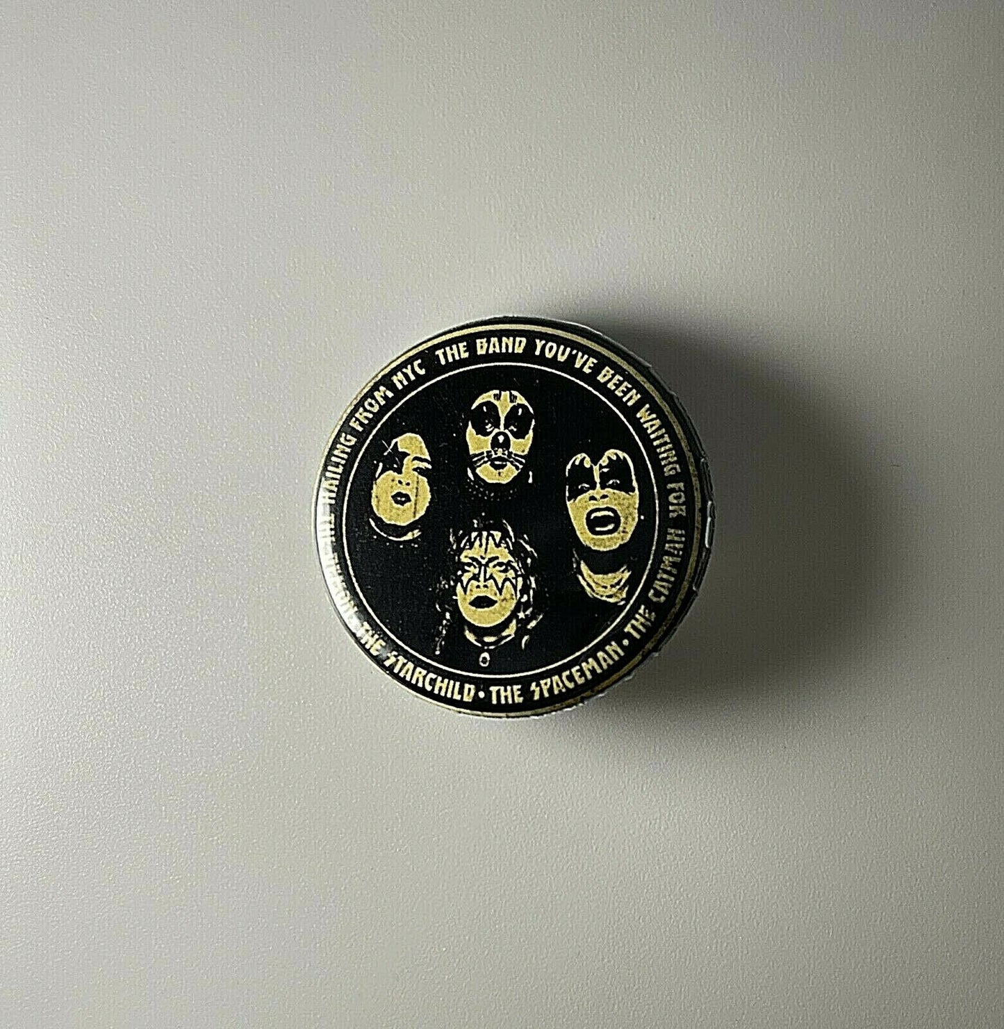 Kiss 1.25” Button K001B125 Pin Badge