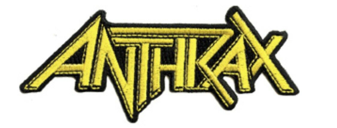 Anthrax Among The Living Logo Embroidered Patch A030P