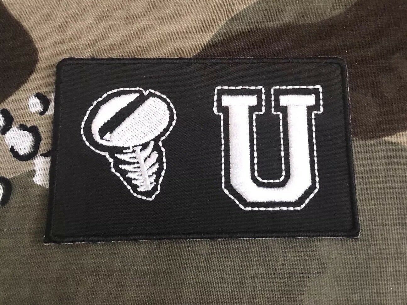 Screw You Screw U Embroidered Patch S026P